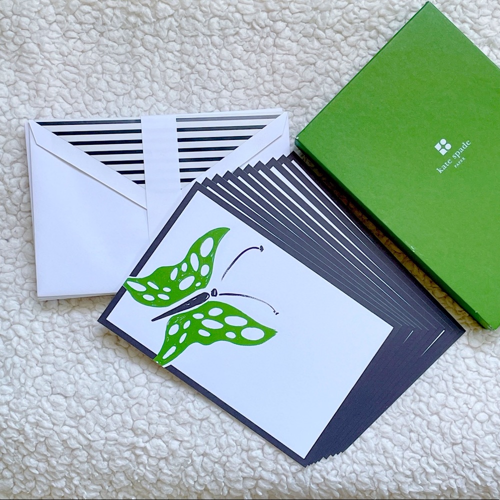 Kate Spade Imprintable Invitation cards, brand new without tag.